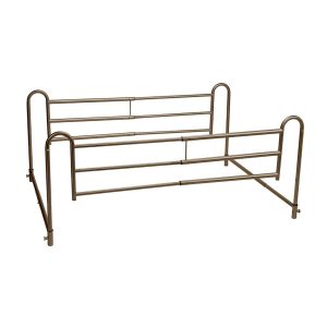 Drive, Tool-Free Adjustable Length Home-Style Bed Rail, 16500BV