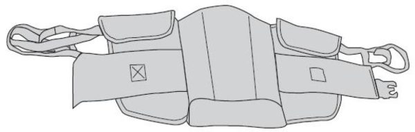 Drive, Sit-to-Stand Buttock Strap, 13263H - Image 3