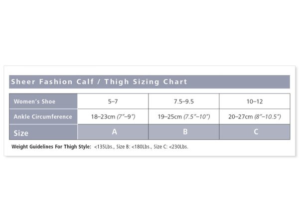 Sigvaris, 15-20mmHg - Ladies' Sheer Fashion - Calf Socks, 120C - Image 11