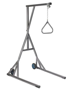 Drive, Bariatric Free-Standing Silver Vein Trapeze, 13039SV