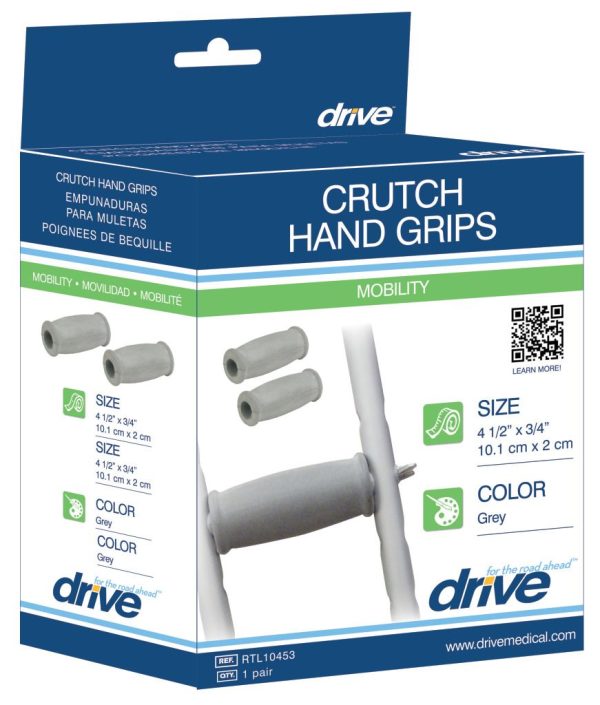 Drive, Crutch Hand Grips (closed style), RTL10453