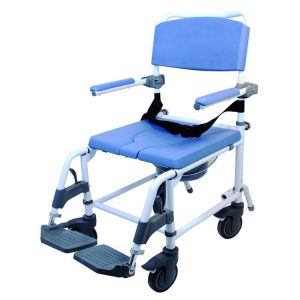 EZee Life, 15" Aluminum Shower & Commode Chair