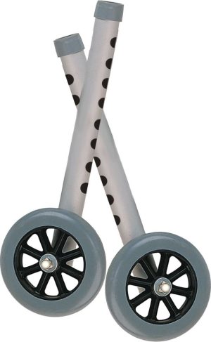 Drive, Tall Extension Legs with Wheels, 10108WC