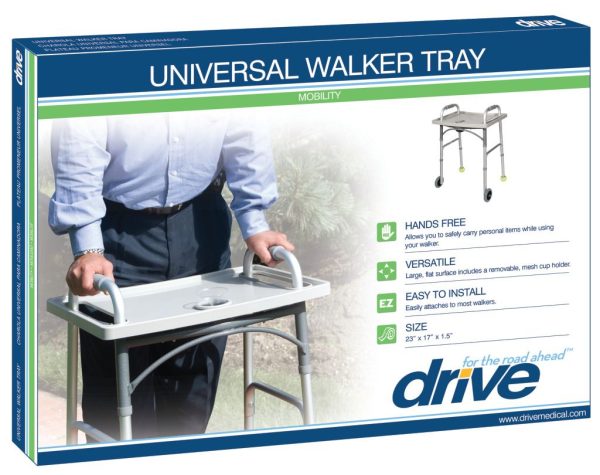Drive, Universal Walker Tray with Cup Holder, 10125 & 10124 - Image 5