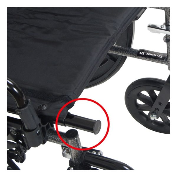 Drive, Cruiser X4 Wheelchair, CX416ADDA, CX418ADDA, CX420ADDA - Image 5