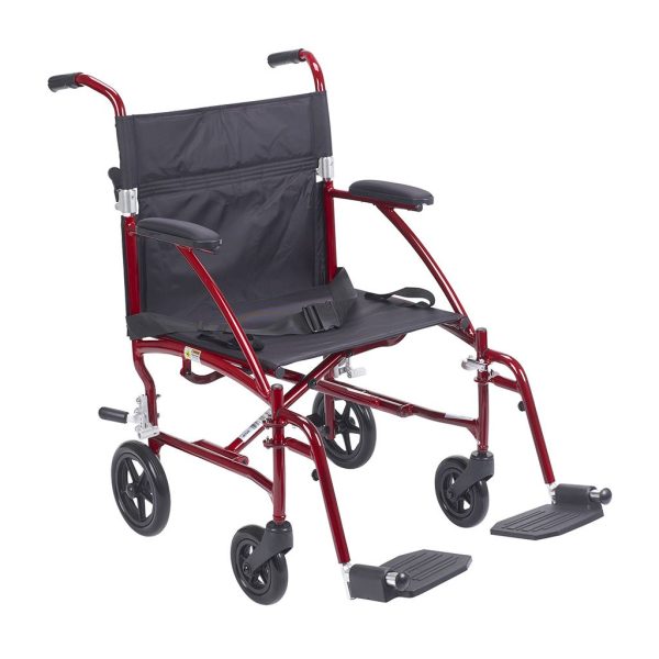 Drive, Fly-Lite Aluminum Transport Chair, DFL19 - Image 10