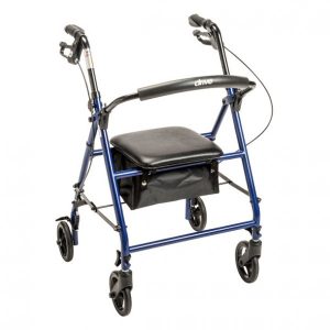 Drive, Steel Rollator with 6” Wheels, Knockdown, R800KD