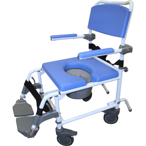 EZee Life, 18" Shower Commode with 4 Way Seat