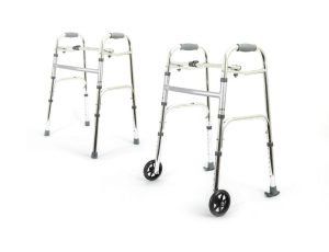 Amylior, Folding Aluminum Walker, 4082 Series 1” Frame