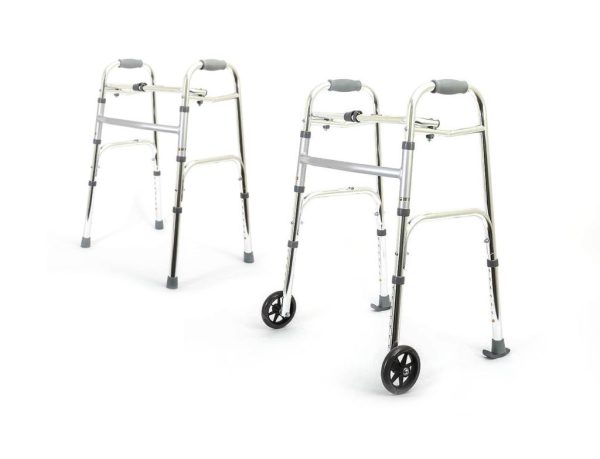 Amylior, Folding Aluminum Walker, 4082 Series 1” Frame