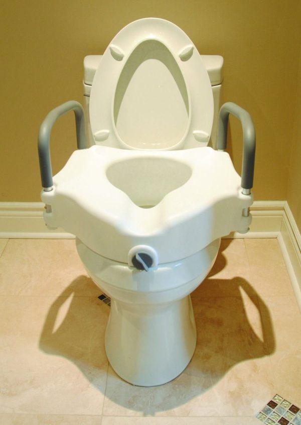 BIOS, Raised Toilet Seat with Handles, 59013 - Image 2