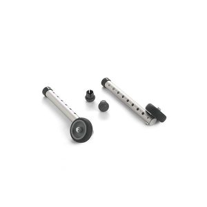 Invacare, Single Fixed-Wheel Attachments with Rear Glide Tips, 6270, 6271