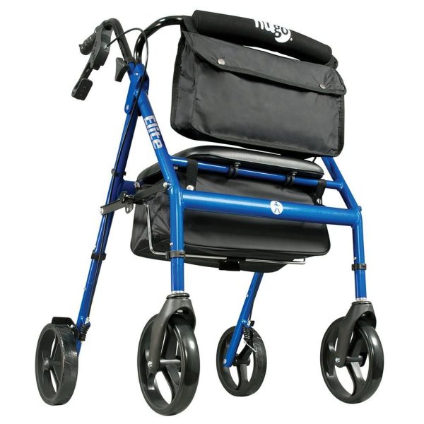 Drive, Hugo Elite Rolling walker with a Seat, 700-959, 700-961 - Image 4