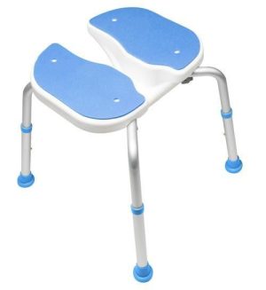 PCP, Foam Padded Bath Safety Seat with Hygienic Cutout, 7104