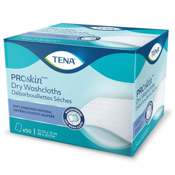 TENA, ProSkin® Dry Washcloths