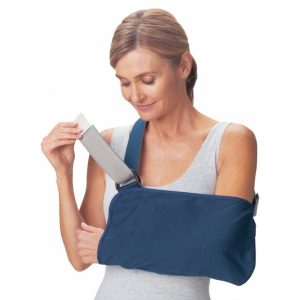 Procare, Blue Vogue Arm Sling w/ Padded Strap, 79-84153