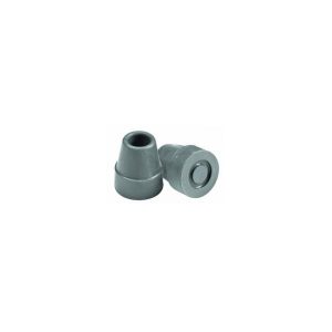 Carex, Grey Cane Tips for 3/4” Canes (1 pair), FGA72500