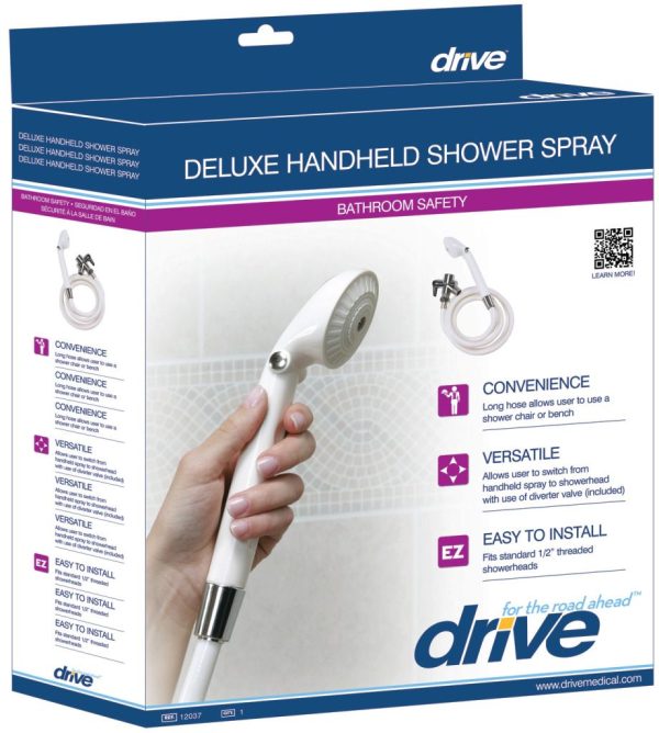 ERP, Deluxe Handheld Shower Spray w/ Diverter Valve, PP4432-03 - Image 2