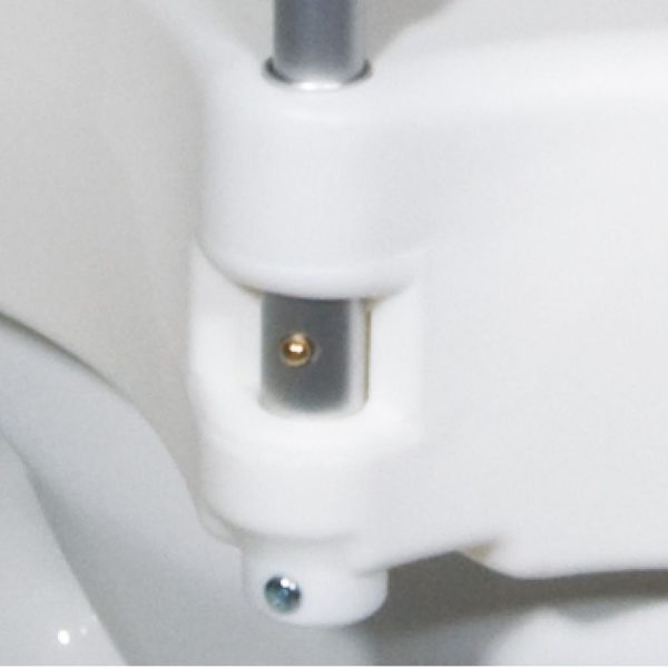 Drive, 2-in-1 Locking Raised Toilet Seat with Tool-free Removable Arms, RTL12027RA - Image 2