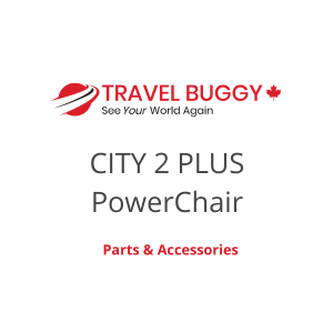 TravelBuggy, Parts and Accessories for CITY 2 PLUS Folding Power Chair