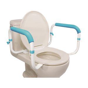 Drive, AquaSense Toilet Safety Rails, 770-660