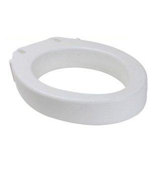MOBB, Elongated 3.5" Raised Toilet Seat, MHERTS