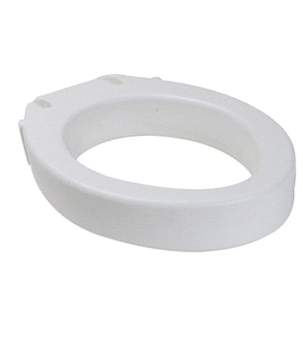 MOBB, Elongated 3.5" Raised Toilet Seat, MHERTS