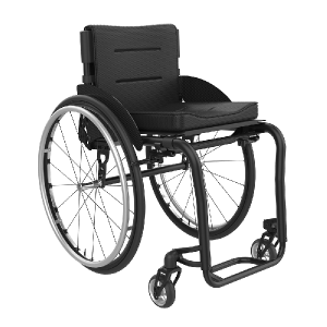REHASENSE, ICON 60 Lightweight Active Wheelchair, RW06038BK1