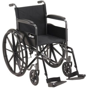 Drive, Silver Sport 1 Wheelchair, SSP118FA-SF