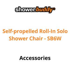 ShowerBuddy, Accessories for Self-propelled Roll-In Solo Shower Chair