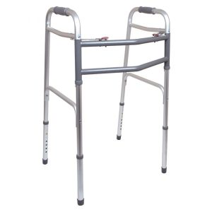 ProBasics, Bariatric Two-Button Release Folding Walker, Aluminum, WKABN2B