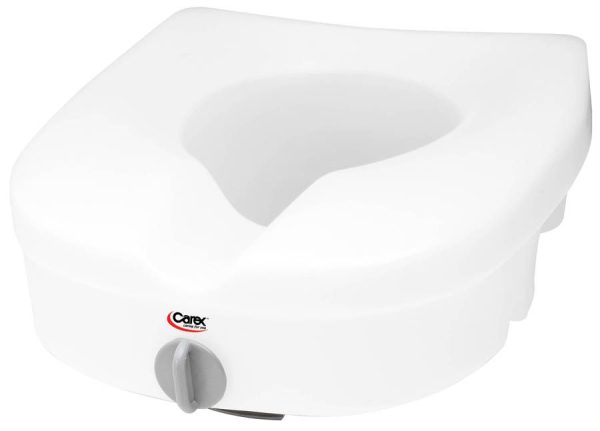 Carex, E-Z Lock™ Raised Toilet Seat, FGB305CA - Image 2