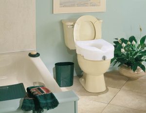 Carex, E-Z Lock™ Raised Toilet Seat, FGB305CA
