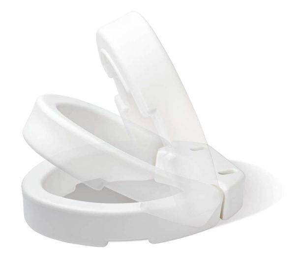 Carex, Hinged Toilet Seat Riser, FGB321CA, - Image 3