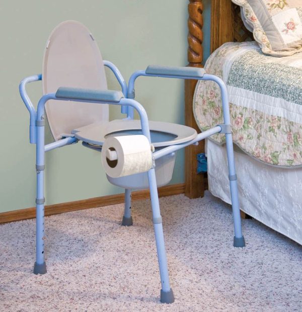 Carex, Deluxe Folding Commode, FGB341CA