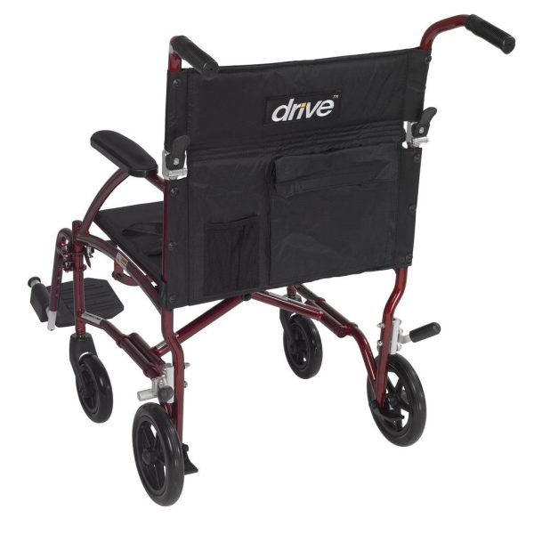 Drive, Fly-Lite Aluminum Transport Chair, DFL19 - Image 6