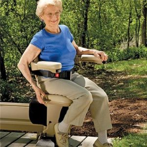 Bruno, Elite Outdoor Curved Stairlift
