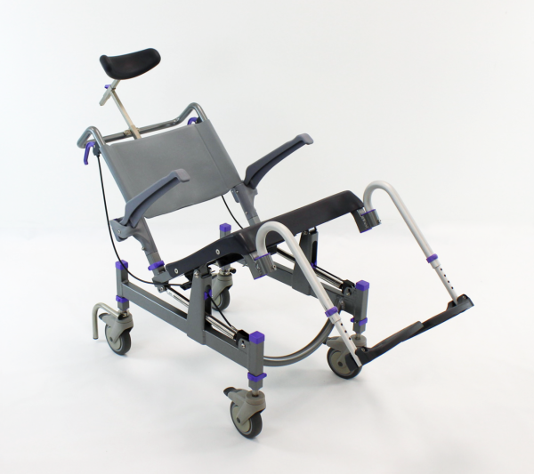 RAZ, EZPZ-AT – Attendant Tilt Shower Commode Chair