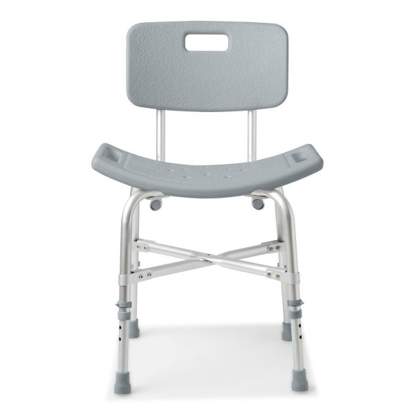 Medline, Heavy Duty Bariatric Shower Chair with Back, G2-102BX1 - Image 3