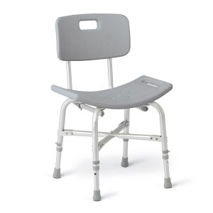 Medline, Heavy Duty Bariatric Shower Chair with Back, G2-102BX1