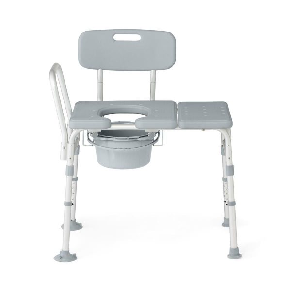 Medline, Combination Transfer Bench and Commode, G3-101KBX1 - Image 2