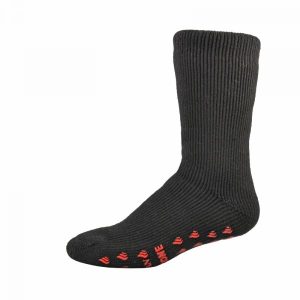 SIMCAN, HeatZone Mid Calf Socks with Grip - Black