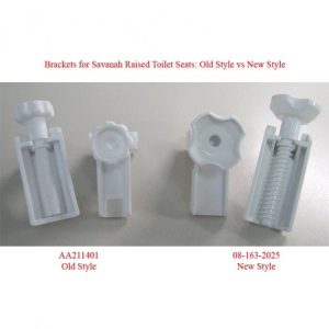 Parsons, Replacement Brackets for Savanah Raised Toilet Seat , 08-163-2025