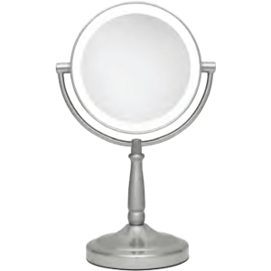 BIOS, Cordless Dual-Sided LED Lighted Vanity Mirror 10X/1X