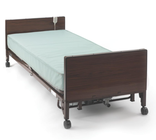 Medline, Medlite Low Full Electric Hospital Bed, MDR107003LO