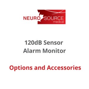 NeuroSource, Options and Accessories for 120dB Sensor Alarm Monitor
