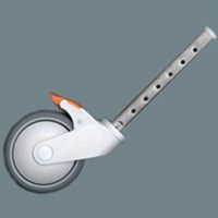 ERP, Castor Height Adjustable for Clean HA, PP4566-88