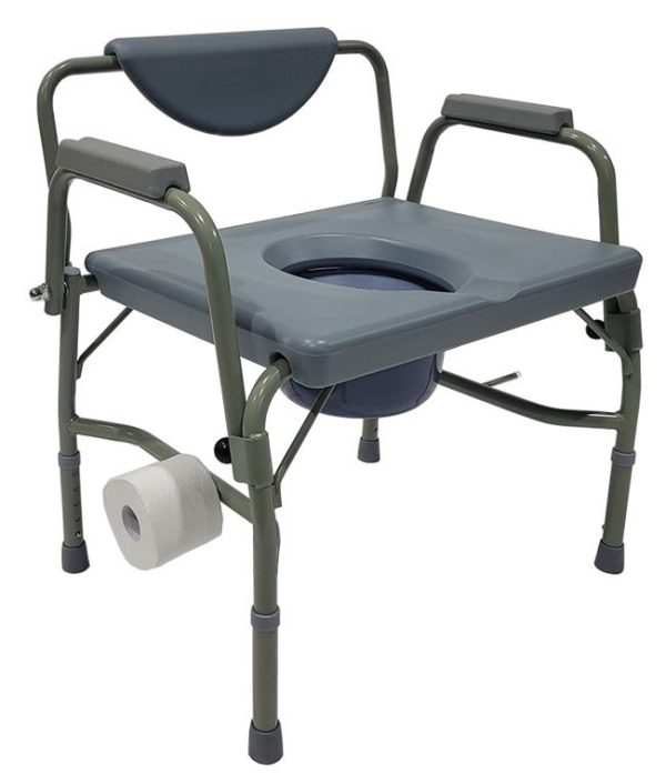 MOBB, Heavy Duty Commode Chair, MHCMH - Image 2