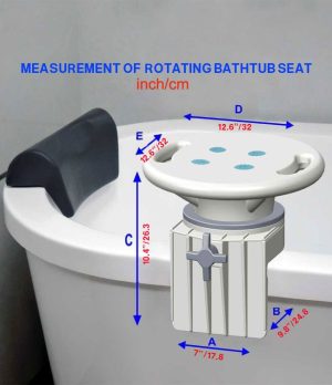 MOBB, Rotating Bathtub Seat, MHRBS