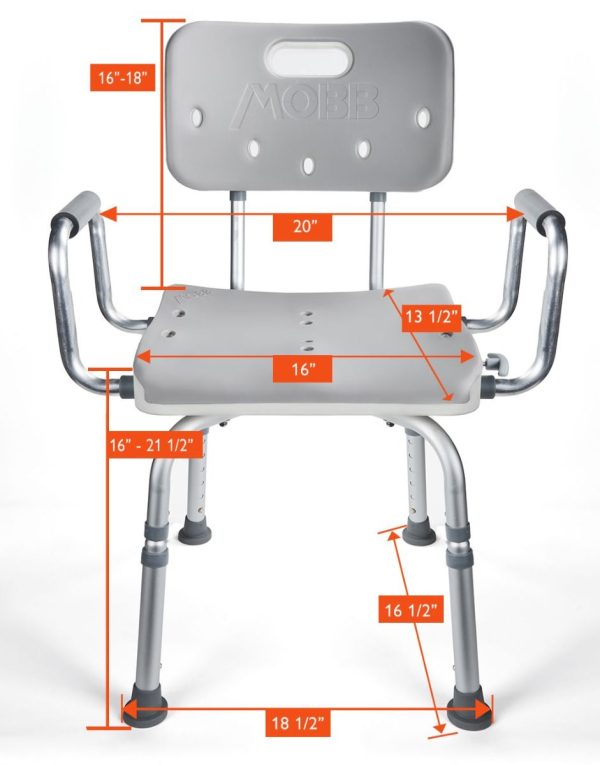 MOBB, Swivel Shower Chair 3.0, MHSCIII - Image 3